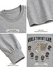 World Turkey Slam Subspecies Map Long-sleeve