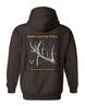 Non-Typical Antler Deer Profile Hoodie