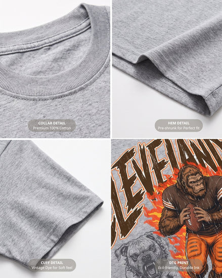 Cleveland Phantom Inferno Football T-shirt