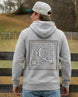 Non-Typical Antler Deer Profile Hoodie