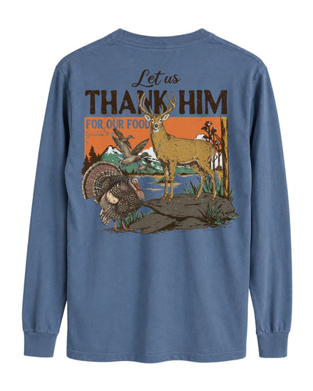 Outdoors Thank Him Long-sleeve