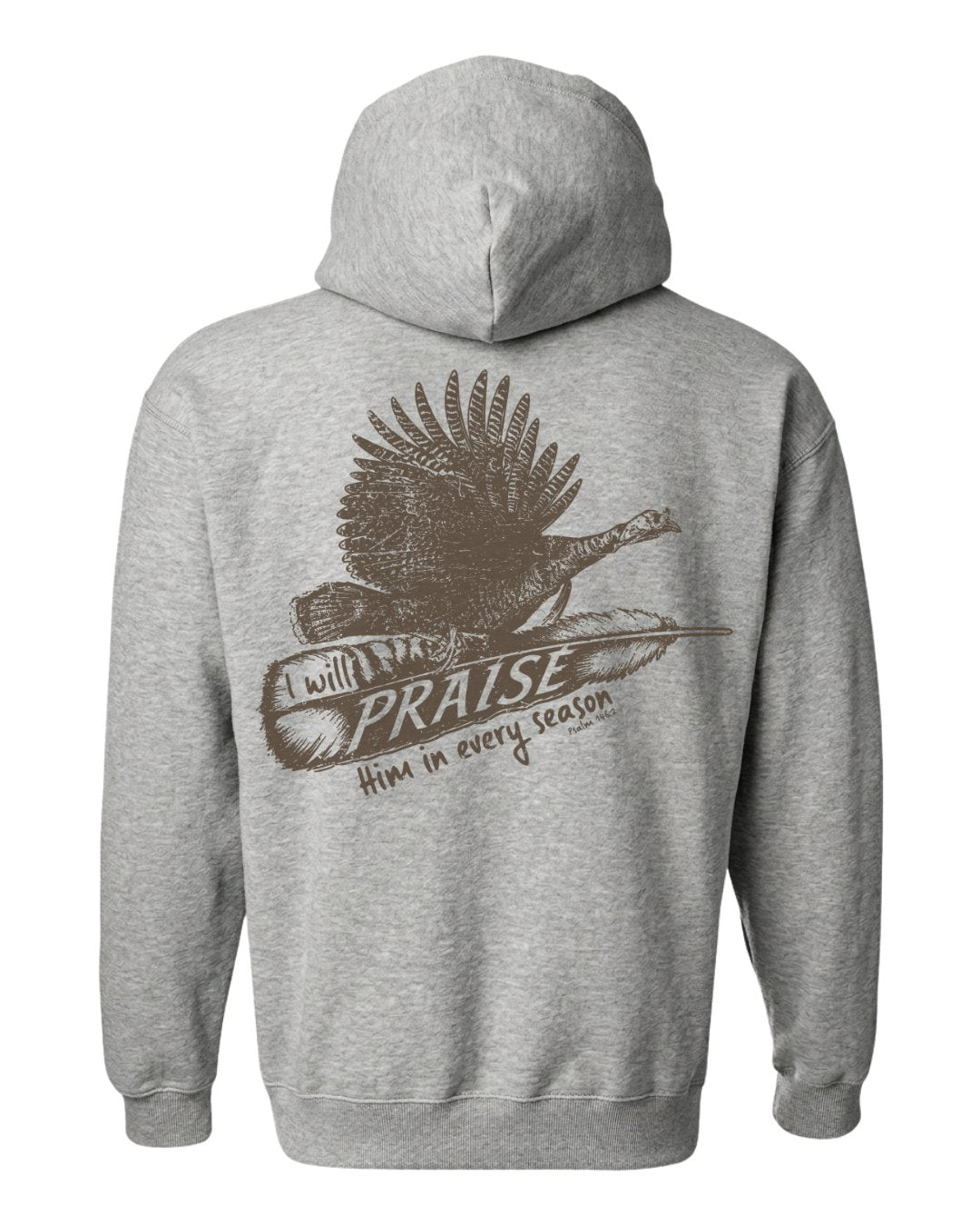 Faith And Turkey Feather Hoodie