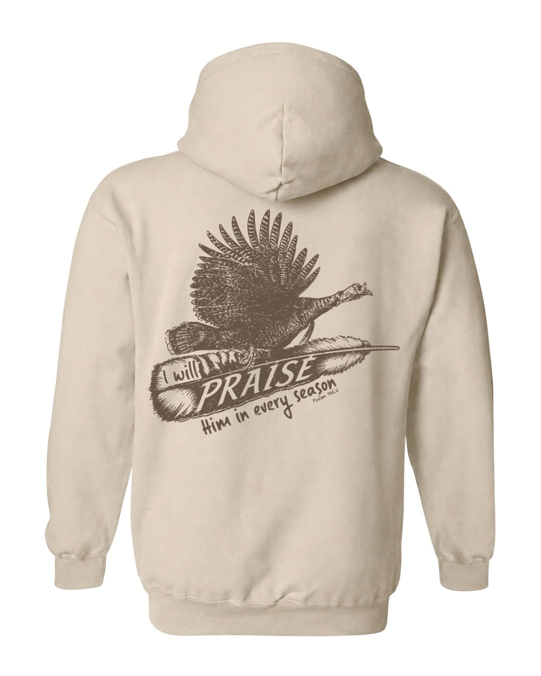 Faith And Turkey Feather Hoodie