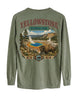 Yellowstone National Park LONG-SLEEVE back