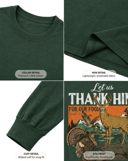 Outdoors Thank Him Long-sleeve
