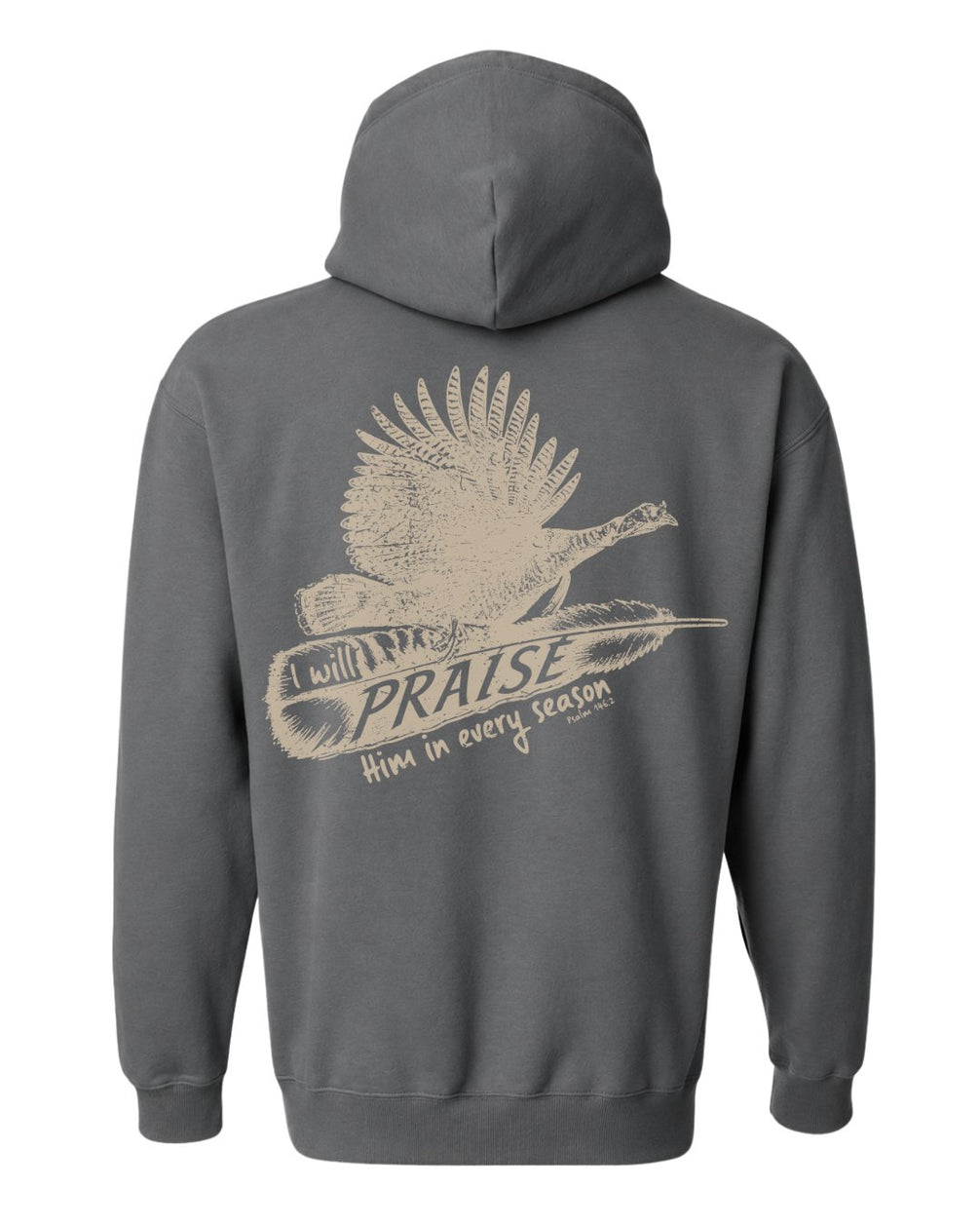 Faith And Turkey Feather Hoodie