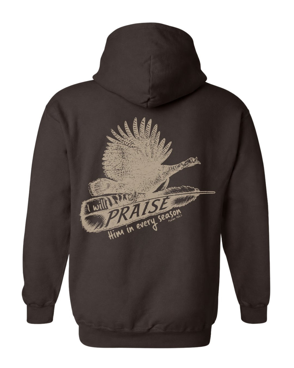Faith And Turkey Feather Hoodie