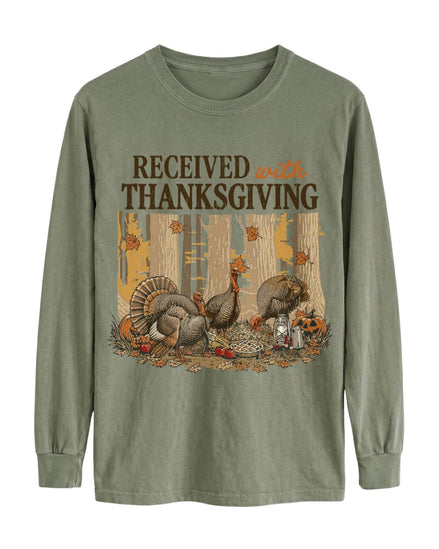 Received With Thanksgiving Long-sleeve