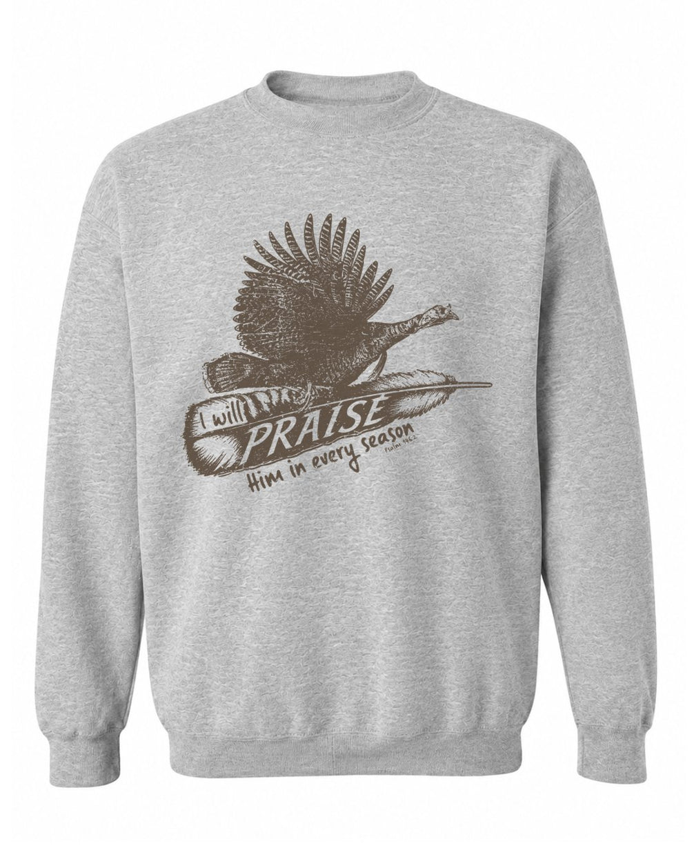 Faith And Turkey Feather Sweatshirt