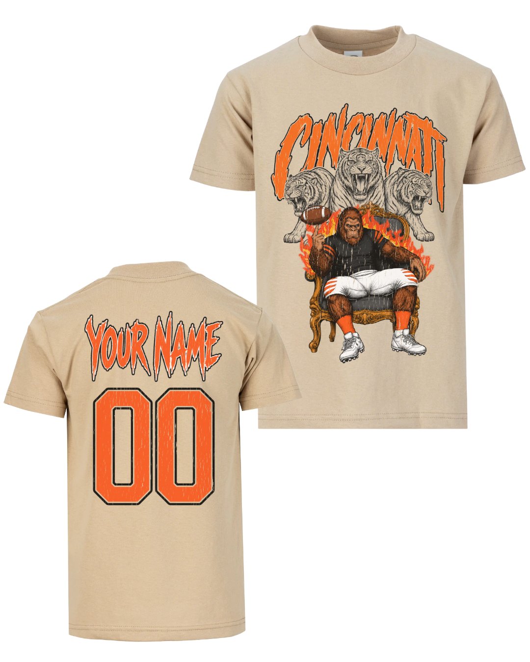 Personalized Cincinnati Phantom Inferno Football T-shirt