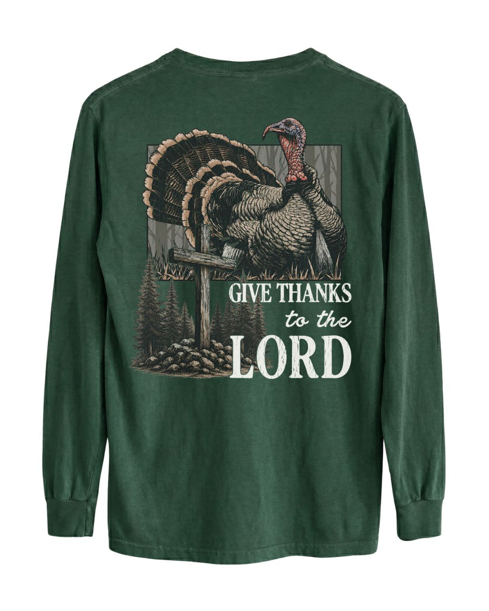Give Thanks To The Lord Long-sleeve