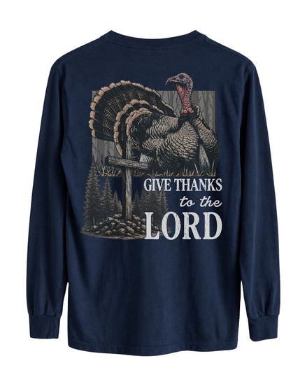 Give Thanks To The Lord Long-sleeve