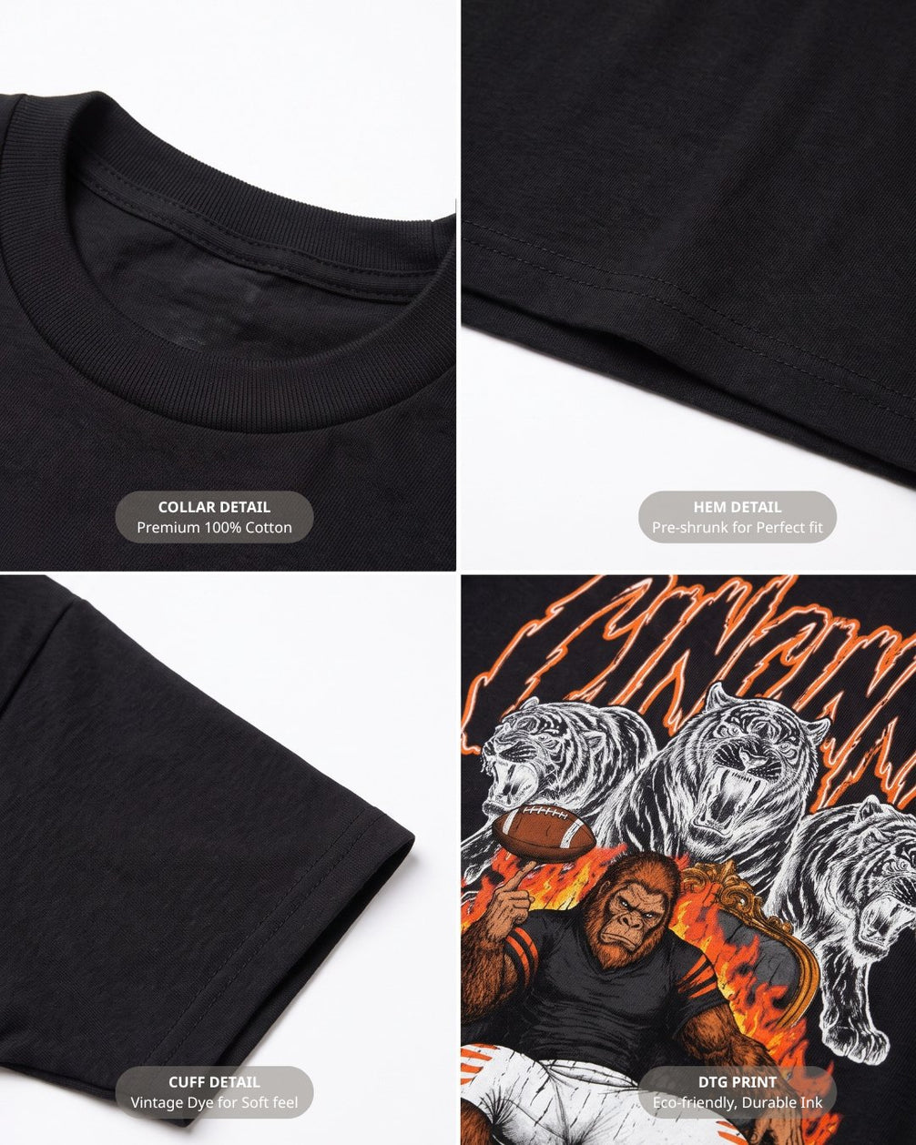 Personalized Cincinnati Phantom Inferno Football T-shirt