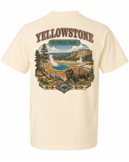 Yellowstone National Park POCKET Tee