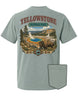 Yellowstone National Park POCKET Tee