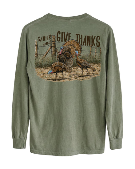 Gather And Give Thanks Long-sleeve