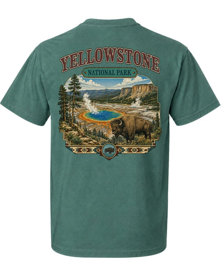 Yellowstone National Park POCKET Tee