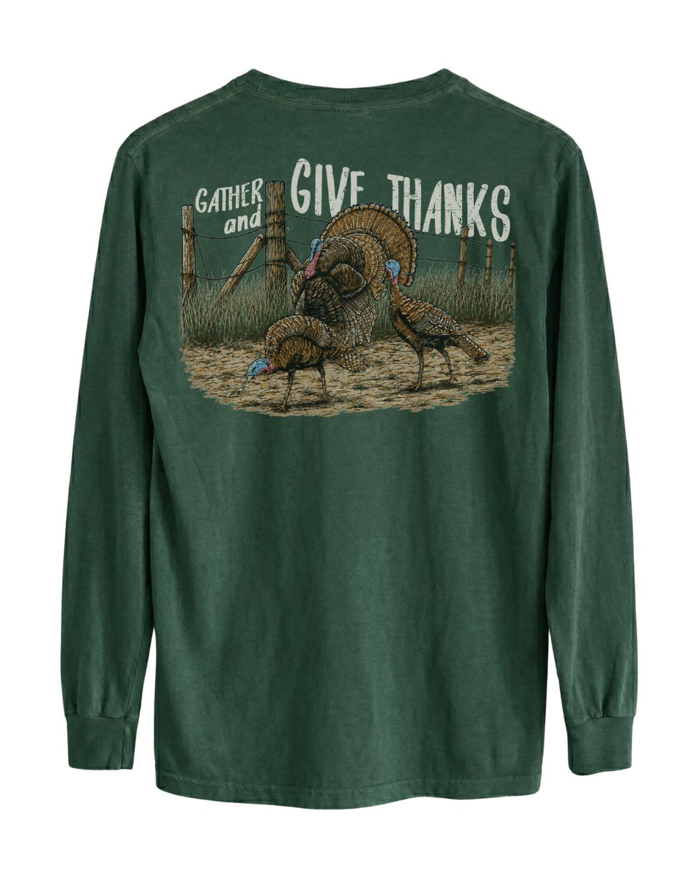 Gather And Give Thanks Long-sleeve