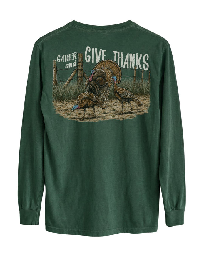 Gather And Give Thanks Long-sleeve