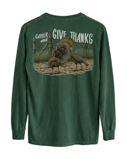 Gather And Give Thanks Long-sleeve