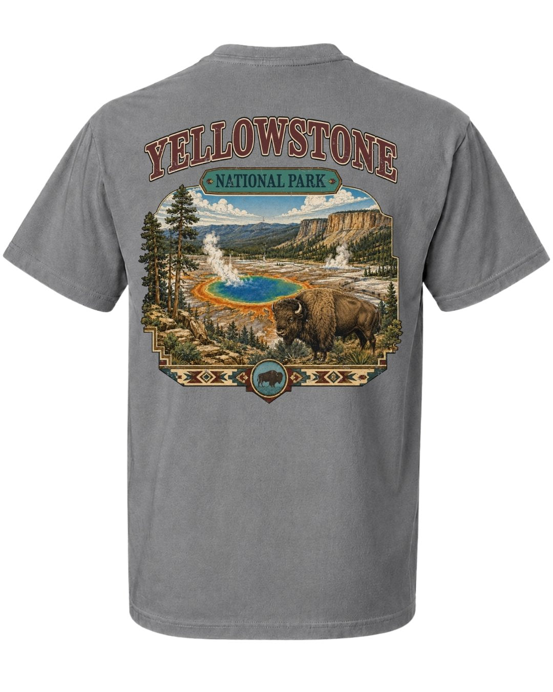 Yellowstone National Park POCKET Tee