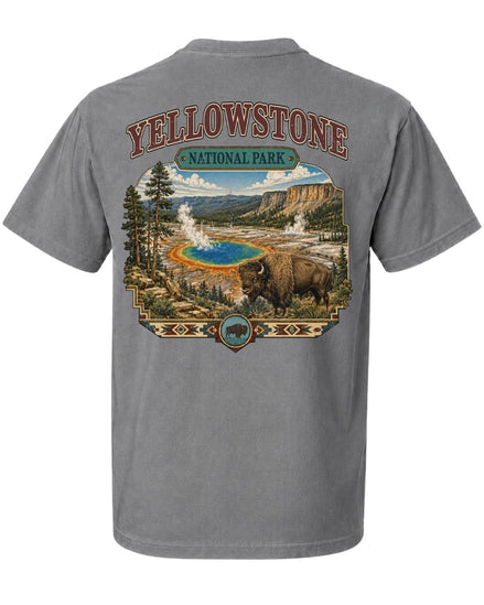 Yellowstone National Park POCKET Tee