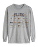 Classic Trout Flies Guide Long-sleeve