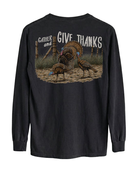 Gather And Give Thanks Long-sleeve