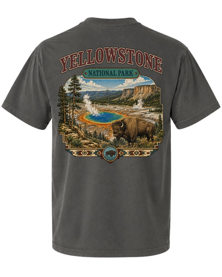 Yellowstone National Park POCKET Tee