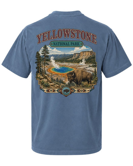 Yellowstone National Park POCKET Tee