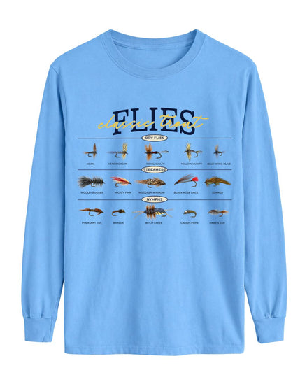 Classic Trout Flies Guide Long-sleeve