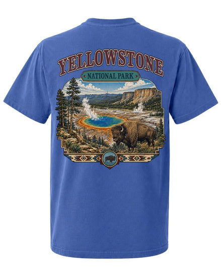 Yellowstone National Park POCKET Tee