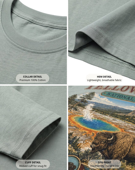Yellowstone National Park POCKET Tee
