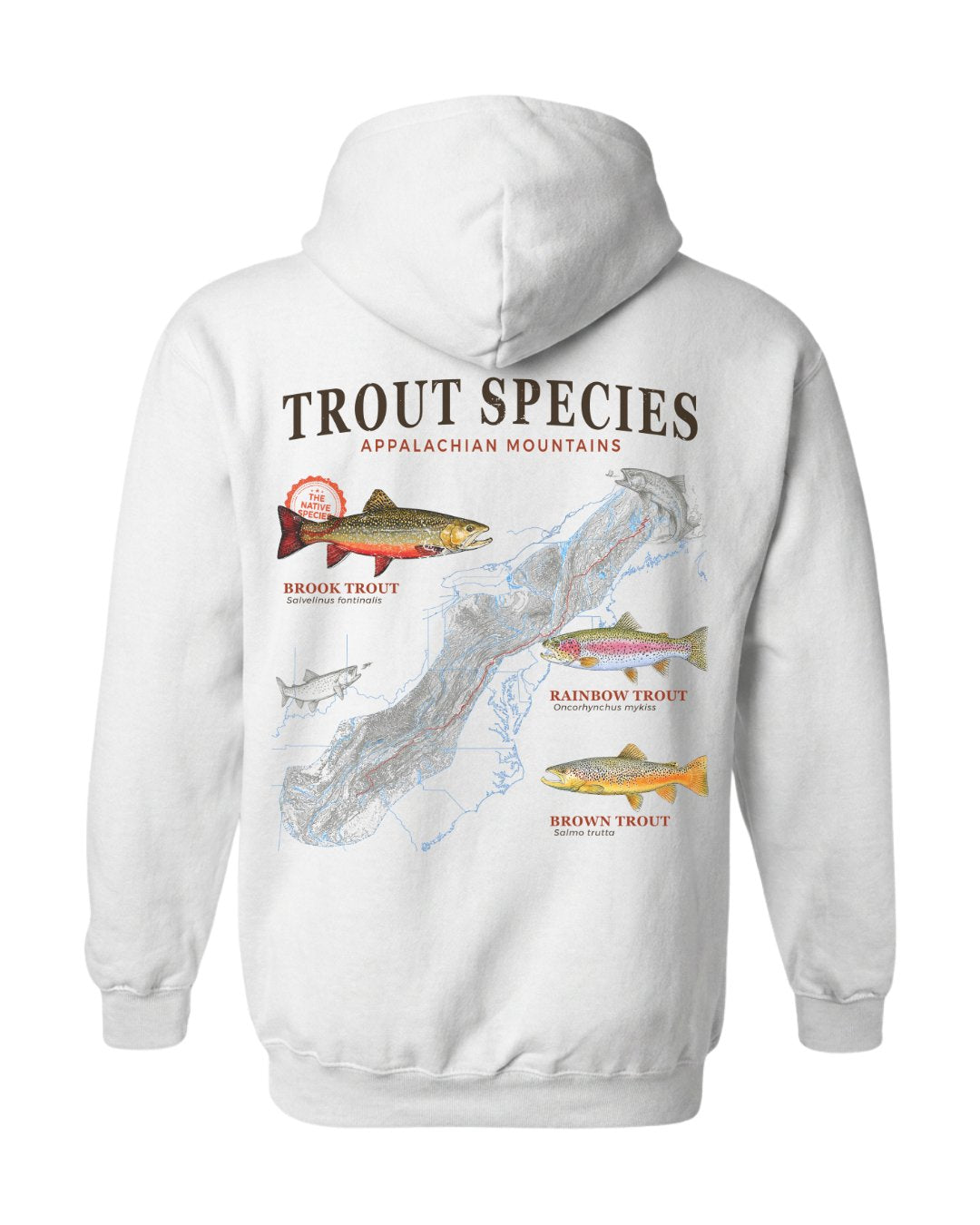 Trout Species Of The Appalachian Mountains HOODIE