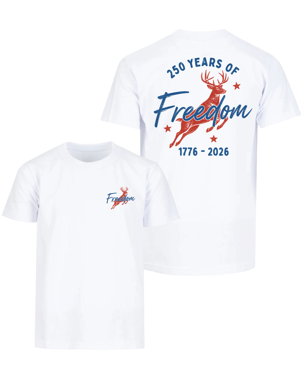 250 Years Of Freedom Deer T-shirt