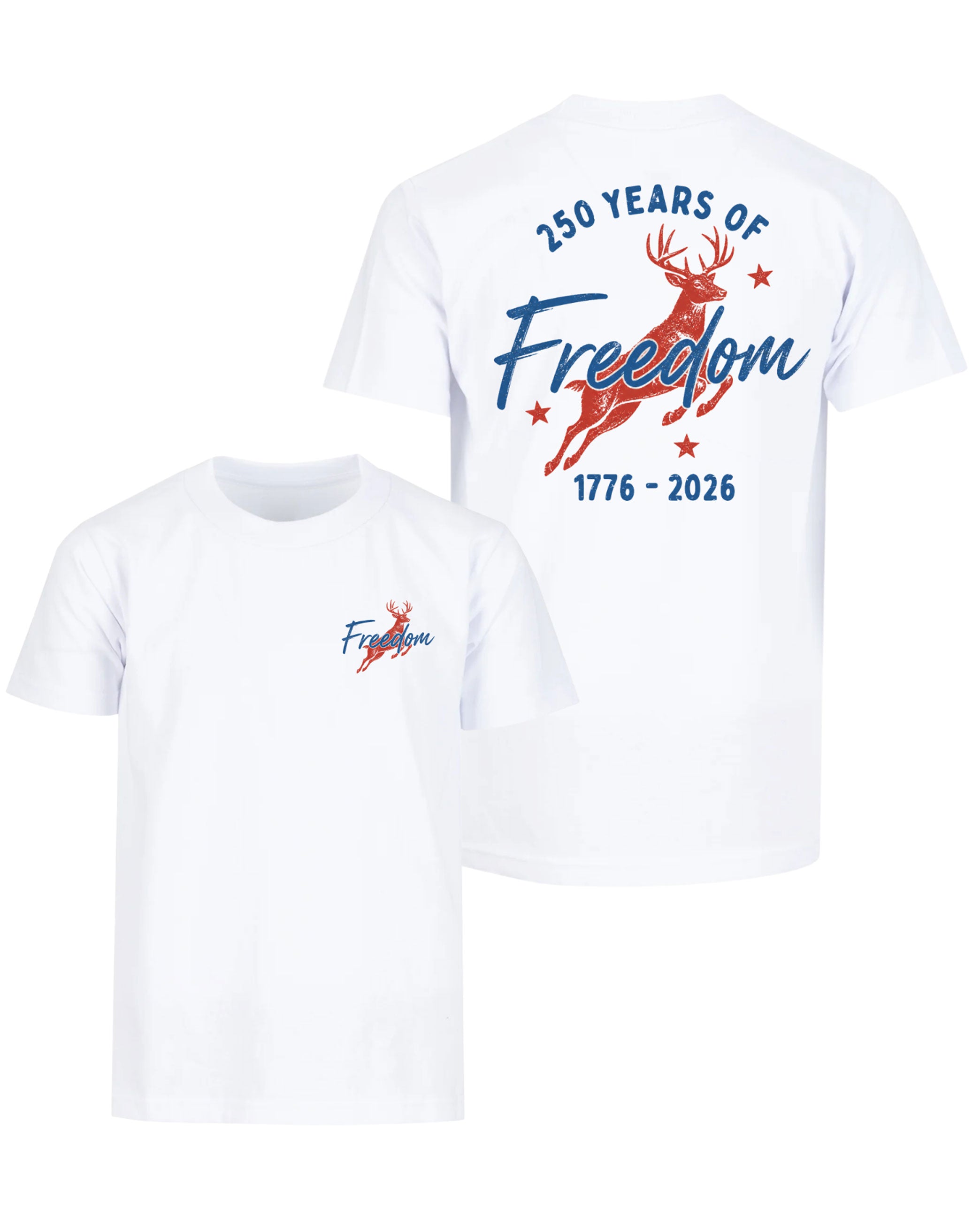 250 Years Of Freedom Deer T-shirt