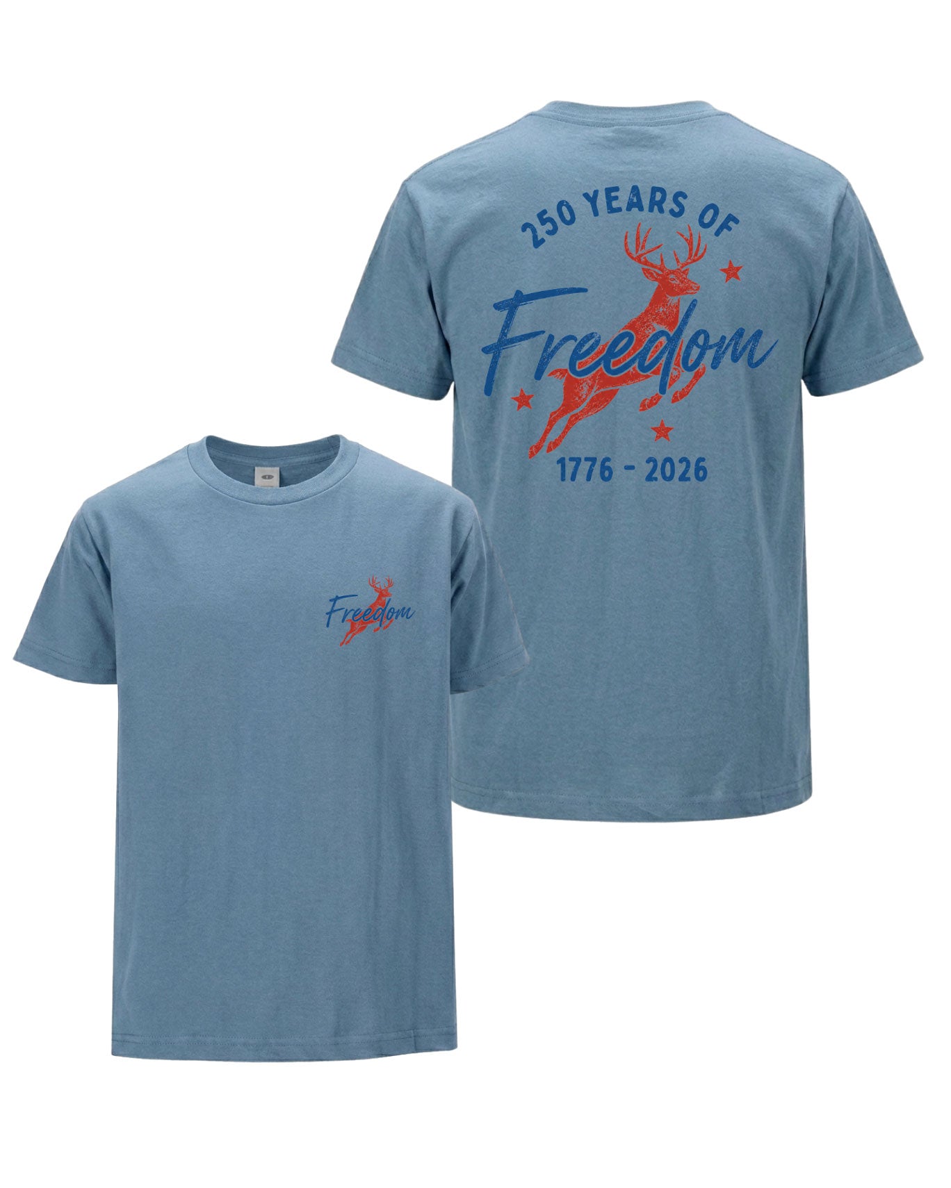 250 Years Of Freedom Deer T-shirt