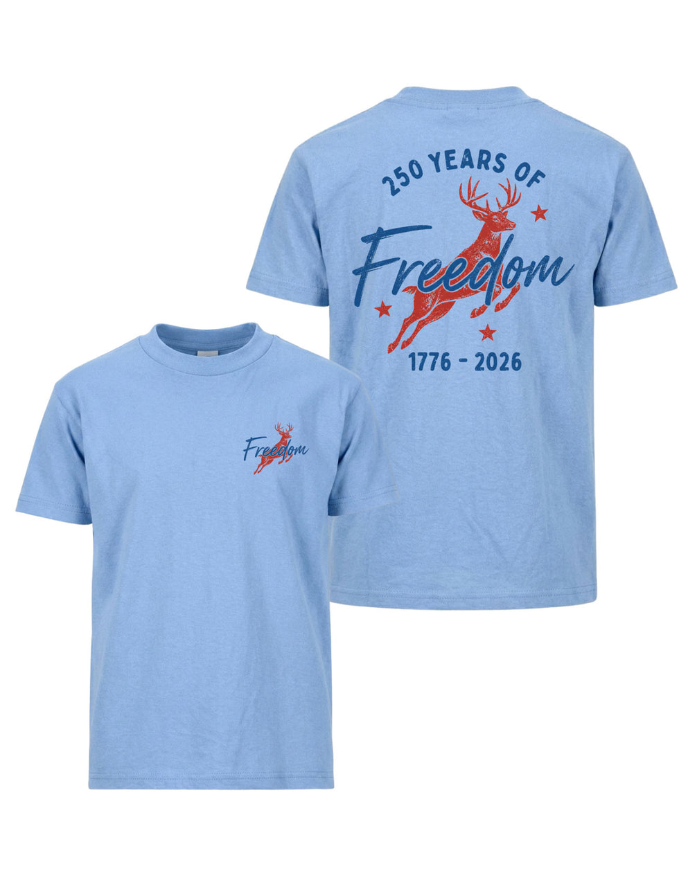 250 Years Of Freedom Deer T-shirt
