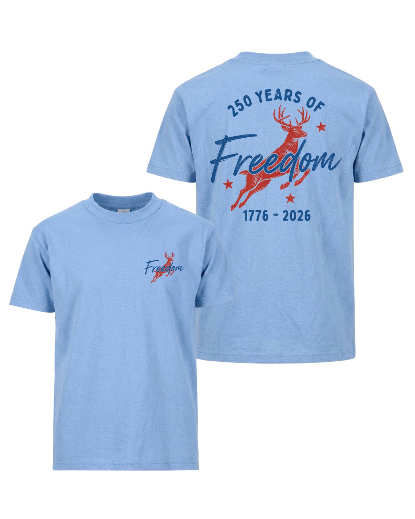 250 Years Of Freedom Deer T-shirt