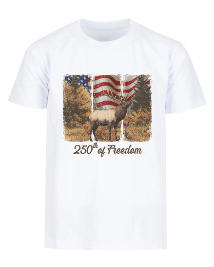 250 Years Of USA With Elk T-shirt