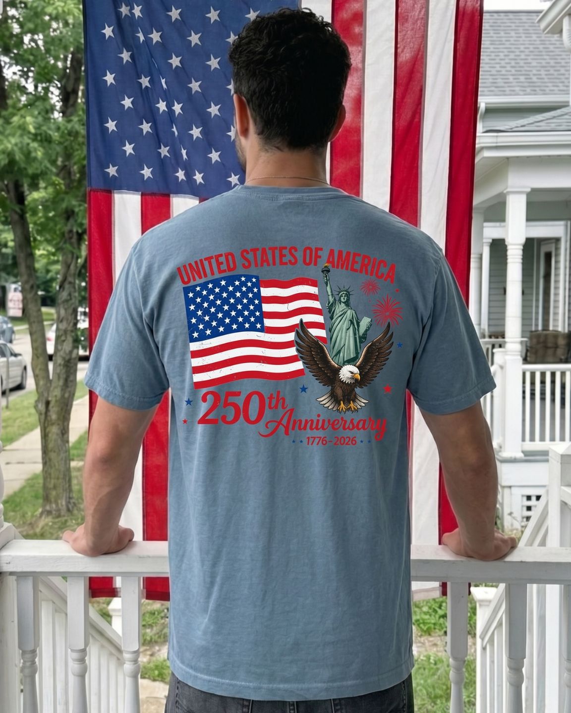 250th Anniversary Eagle T-shirt