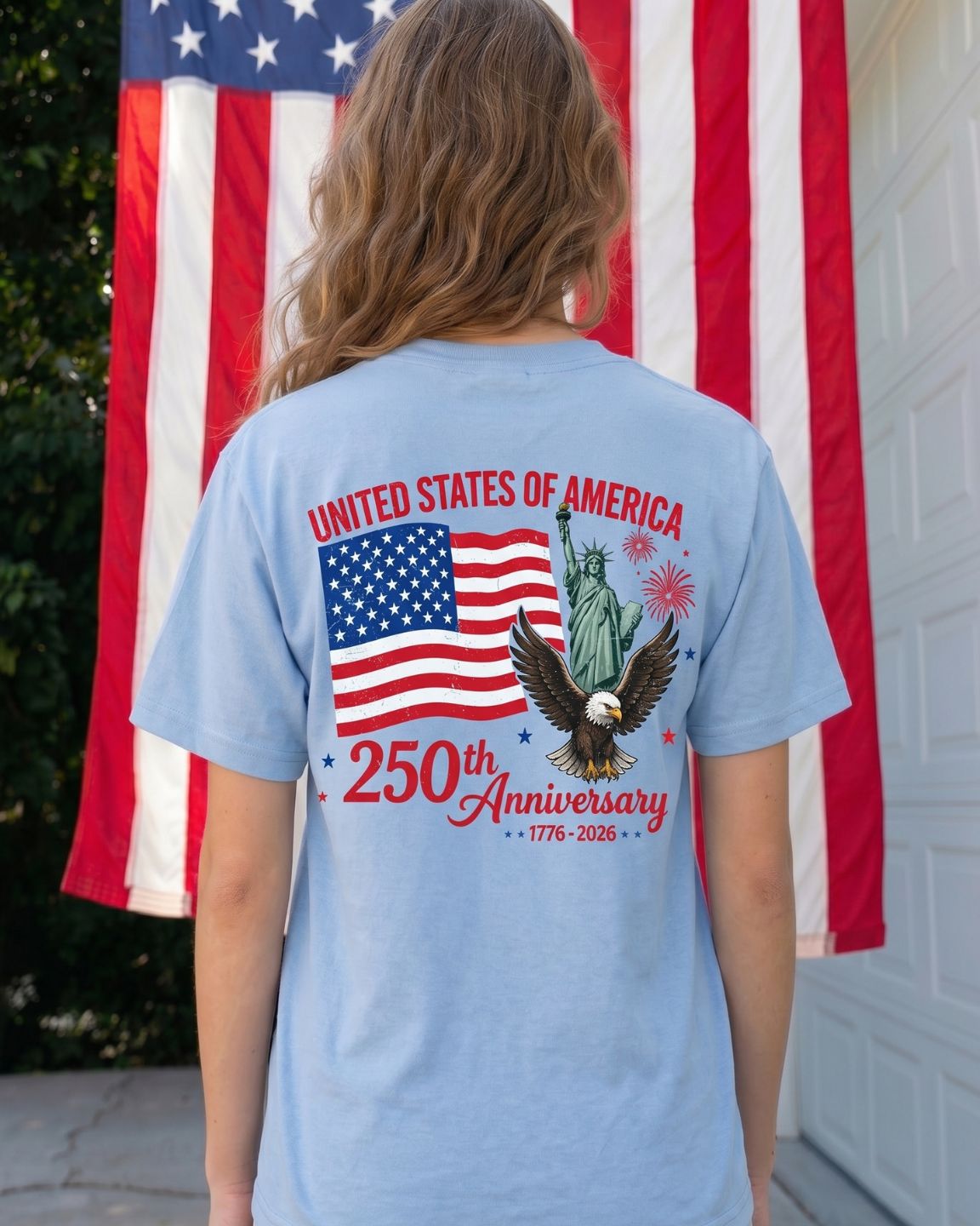 250th Anniversary Eagle T-shirt