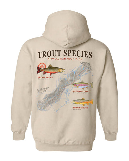 Trout Species Of The Appalachian Mountains HOODIE