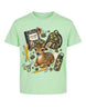 Personalized Name & Grade Woodland Deer School Youth Tee