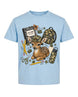 Personalized Name & Grade Woodland Deer School Youth Tee