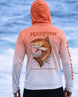 Shallow Water Brawler Redfish Sun Protection Hoodie