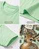 Personalized Name & Grade Woodland Deer School Youth Tee