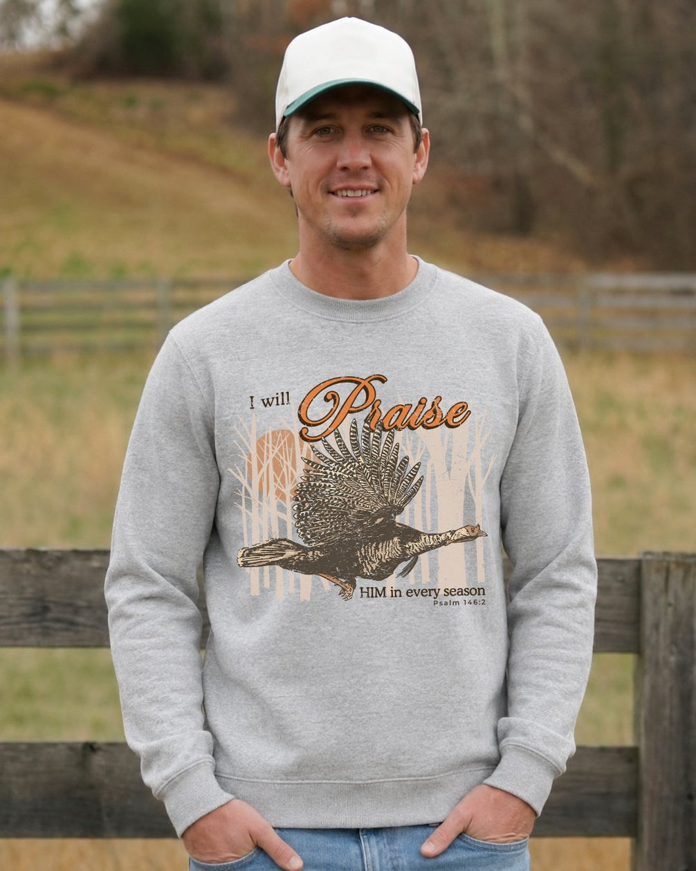 I Will Praise Him In Every Season Sweatshirt