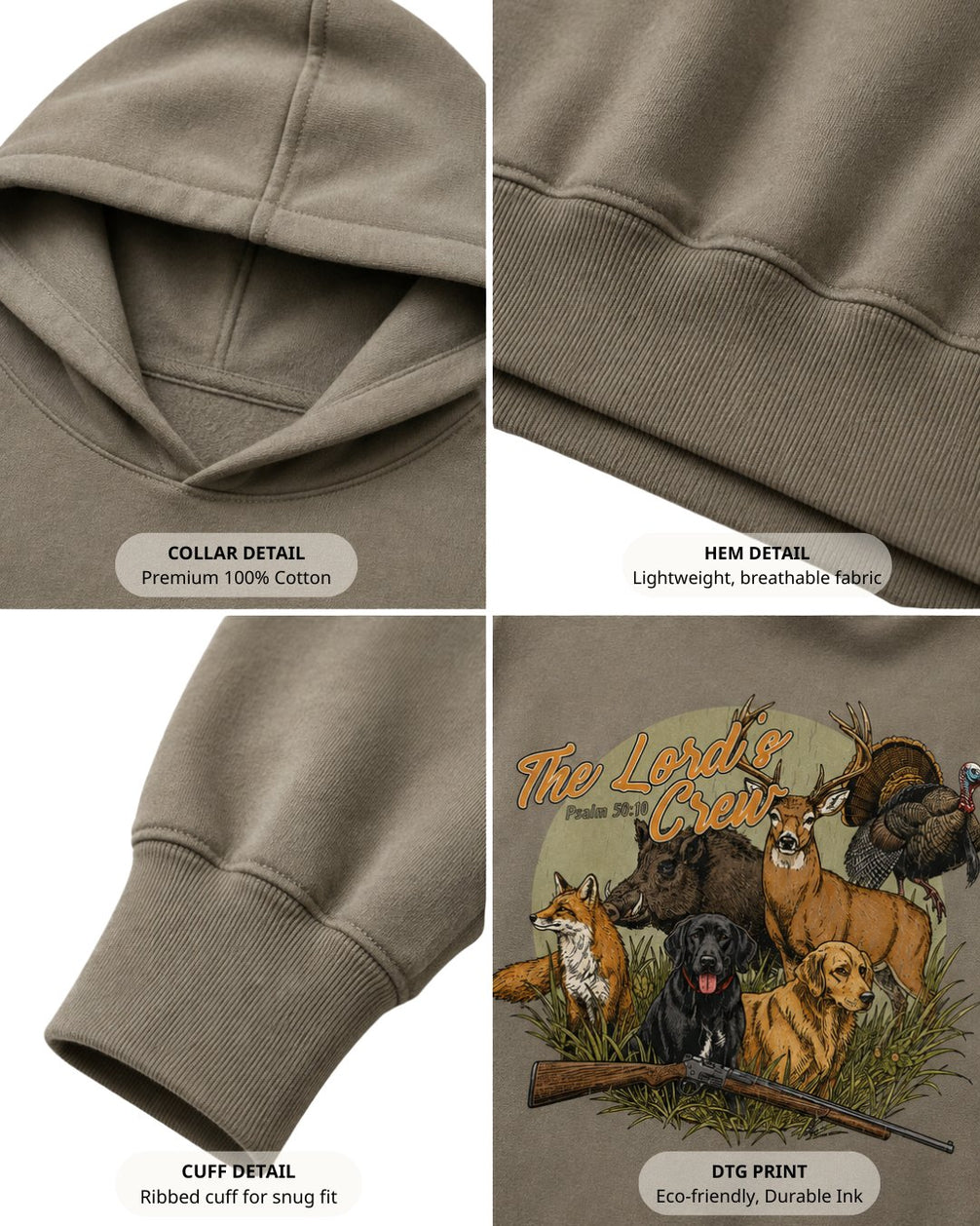 The Lord's Crew PSALM 5010 Hoodie