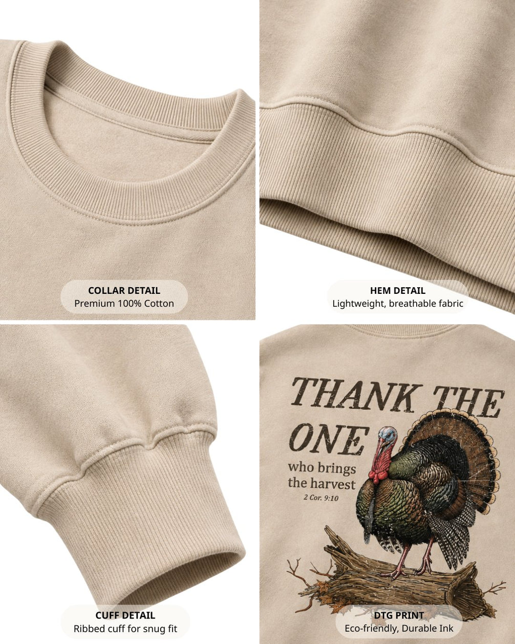 Thank Him For Harvest Sweatshirt